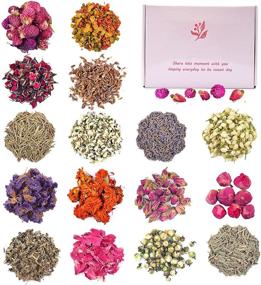 img 4 attached to 🌿 Dried Herbs and Flowers for Witchcraft Supplies: Explore our Natural Dried Flowers Kit for Soap Making, Candle Making, Lip Gloss & More - 16 Bags, Lavender, Rose Petals, Jasmine included
