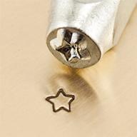 impressart 3mm star design stamp ⭐ - add fun touch to your projects logo