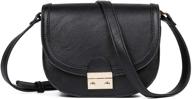 👜 stylish & versatile feversole crossbody women's leather handbags & wallets - adjustable shoulder strap for totes logo