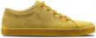 groundies colorado barefoot sneaker yellow men's shoes logo