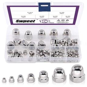 img 4 attached to Swpeet 100Pcs Stainless Serrated Assortment