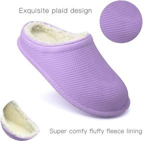 img 3 attached to 👣 Skywheel Women's and Men's Fur Lined Clogs: Waterproof, Breathable, Lightweight Slippers for Indoor and Outdoor Use