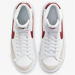 img 3 attached to Nike Blazer DA4086 100 Numeric_7 Черные оранжевые детские кроссовки для мальчиков