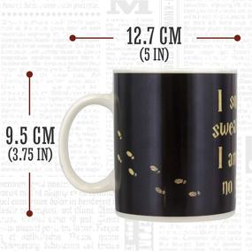img 1 attached to Harry Potter Marauders Map Heat Sensitive Mug - Color Change Mug for Wizards and Witches