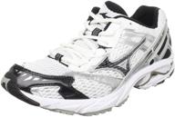 👟 mizuno men's nexus athletic shoes in white and black логотип