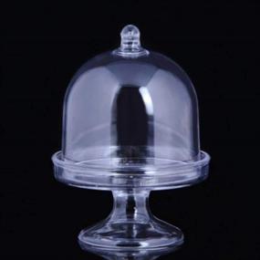 img 3 attached to 🍰 24 Pack of NUOBESTY Mini Cake Stands