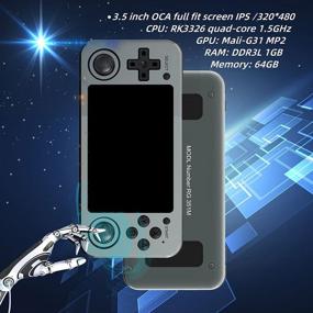 img 2 attached to 🎮 Petforu Version Handheld Console 3.5 Inch: Ultimate Gaming On-The-Go