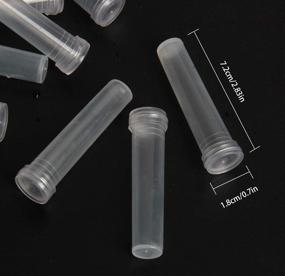 img 3 attached to SBYURE Flower Plastic Arrangements Transparent