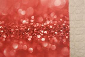 img 1 attached to 📸 Kackool 7ftx5ft Dreamy Red Backgrounds for Photography Studio - Perfect for Baby Birthday Parties and Weddings