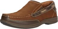 👞 classic florsheim men's lakeside slip brown shoes: timeless style for men's loafers & slip-ons logo