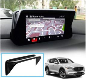 img 4 attached to 🌞 Мазда CX-5 KF GPS Солнцезащитный козырек- Ruiya 2018 2019 2020: Навигационный солнцезащитный козырек для блокировки солнечного света, бликов и отражений - Аксессуары для Мазды