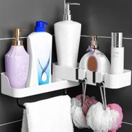 bathroom organizer non drilling waterproof conditioner logo