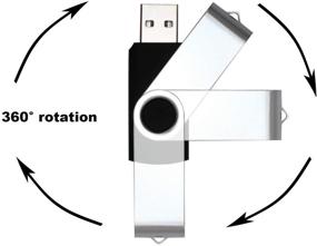 img 1 attached to 32GB USB флэш-накопитель, комплект из 5 штук | USB-накопитель | оптовые флэш-накопители | поворотный дизайн | различные цветовые варианты (жёлтый/красный/синий/зелёный/чёрный)