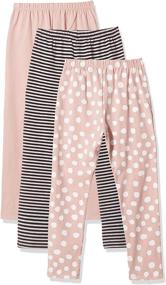 img 1 attached to 👧 Kid Nation Girls' Capri: Comfortable and Stylish Bottoms for Active Kids!