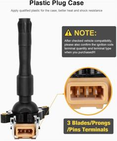 img 2 attached to ⚡️ QYL Ignition Coil Set - 6PCS C1239 UF-300 UF-354 Replacement