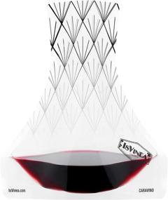 img 4 attached to 🍷 IsVinea Caravino Travel Wine Decanter: Unravel the Portability & Elegance