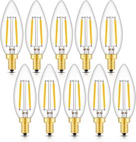 img 4 attached to 🔆 CRLight Candelabra LED Bulb Dimmable Industrial Electrical - Incandescent Equivalent