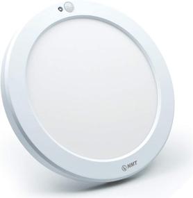 img 4 attached to S NMT Motion Sensor LED Ceiling Light with Adjustable Timeout (30s/180s), 15W 1500LM Round Panel Lighting Fixture For Stairs, Toilet, Closets - Available in Warm White (3000K), Natural White (4000K), and Cool White (5000K)