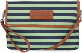 img 4 attached to 👜 Nautica RFID Blocking Mini Lavendula Women's Handbags & Wallets: Stylish and Secure Crossbody Bags