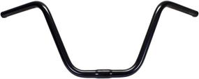 img 1 attached to 🚲 SUNLITE Medium Hi-Rise Handlebar - 27.5wx9x1in - Black