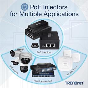 img 1 attached to TRENDnet 65W 4-портовый Гигабитный PoE+ инжектор TPE-147GI - Добавьте PoE+ питание к не-PoE коммутатору с многопортовым гигабитным подключением.