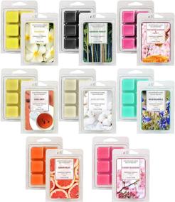 img 4 attached to LASENTEUR Wax Melts: Premium Scented Soy Wax Cubes for Candle Wax Warmer - 8x2.5 oz
