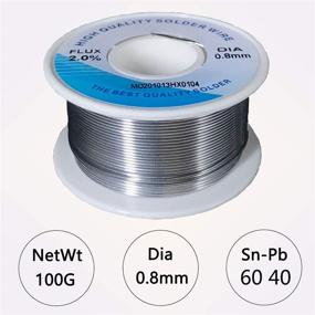 img 3 attached to 🔧 Solder Wire Sn60 Pb40 YIMIA Tin Lead Alloy Flux Rosin Core: Ideal for Electrical Repair, Soldering, Electronic PCB Welding & DIY Work (0.8mm, 100g)