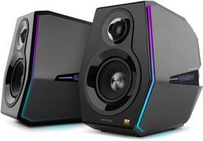 img 4 attached to G5000 Bluetooth 5 0 Gaming Speakers Game Driven RGB Lighting Smartphones，PS4 Turntables Black