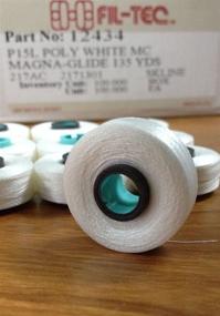 img 2 attached to 🧵 Enhance Your Sewing with Fil-Tec Magna Glide White Bobbins - L Style