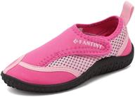 👟 cior toddler swimming athletic u120sthsx velcro pink 27 girls' shoes: versatile water-friendly footwear logo