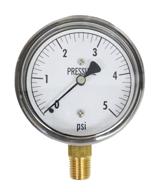 kodiak controls kc25 5 pressure gauge logo