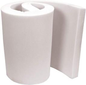 img 1 attached to 📦 Air Lite Extra High Density Urethane Foam: Perfect for Projects, 2x36x82-Inch, White - FOB:MI