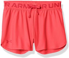 img 3 attached to 🏋️ Outperform with Under Armour Girls' Play Up Solid Workout Gym Shorts