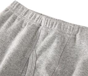 img 2 attached to 🩲 KISBINI Cotton Underpants: Warm & Comfy Thermal Clothing and Pants for Boys