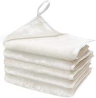 🧽 set of 5 thick dish rags – super absorbent dish towels and cloths for washing dishes, non-scratch cleaning rags without links, odor-free wood fiber cleaning cloths, washcloths-dishcloths for kitchen logo