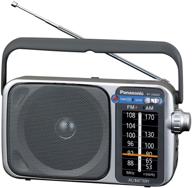 silver panasonic rf-2400d 📻 am radio for improved seo logo