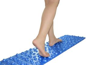 img 4 attached to Balance Massage Folding Acupressure Mat Foot