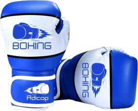 img 3 attached to 🥊 Adicop Kids Boxing Gloves: Youth Boys Girls Training Gloves for 4-12 Years Old, Ideal for Punching Bag, Kickboxing, Muay Thai, MMA