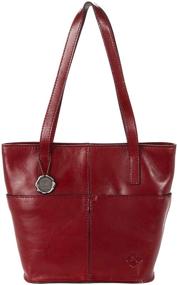 img 1 attached to Patricia Nash Ascot Tote Biscuit Women's Handbags & Wallets