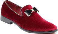 👞 timeless burgundy vintage loafers: a fashionably classic choice for men logo