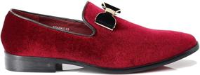 img 3 attached to 👞 Timeless Burgundy Vintage Loafers: A Fashionably Classic Choice for Men