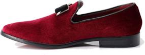 img 2 attached to 👞 Timeless Burgundy Vintage Loafers: A Fashionably Classic Choice for Men