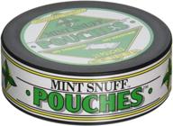 🌿 original mint snuff: non-tobacco alternative, 5 cans of peppermint pouch logo