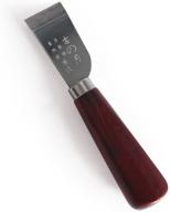 универсальный инструмент для обработки кожи: деревянная ручка 🔪 нержавеющий стальной режущий нож с аксессуарами для ремесел и домашнего инструмента логотип