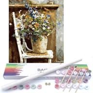 baisite pictures paintwork paintbrushes pigment flowers logo