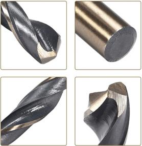 img 2 attached to Uxcell Reduced Shank Twist Drill Cutting Tools and Industrial Drill Bits