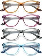 bevi ladies stylish reading glasses logo