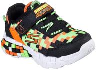 black toddler boys' mega craft sneakers by skechers - shoes logo