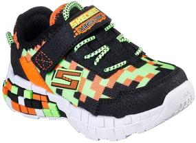 img 1 attached to Черные детские кроссовки Mega Craft от Skechers для мальчиков дошкольного возраста - обувь.