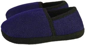 img 3 attached to 🌲 Boys' Outdoor Anti Skid Classic Moccasin Slippers